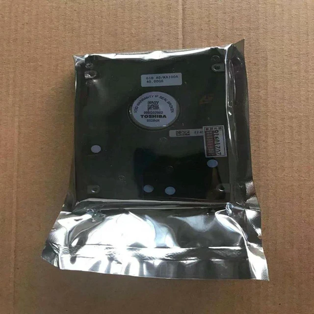 Alt view image 3 of 3 - 40GB 2.5" IDE Laptop Internal Hard Drive Replacement, 5400RPM 2MB Cache PATA HDD Model MK4025GAS, Retro Notebook Storage Disk, Old IDE Hard Disk Spare Part for Legacy Laptop Restoration and Hardware R