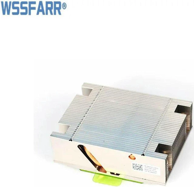 Main image of Server CPU Cooling Heatsink Replacement for Dell PowerEdge R530 Rack Server, PN 8XH97 08XH97, Aluminum Heat Sink Radiator Module, Thermal Spare Repair Part for Server CPU Overheating and Thermal Throt