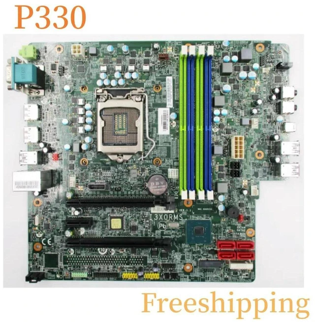 Alt view image 2 of 3 - Tiny Workstation Motherboard Replacement for Lenovo ThinkStation P330 Tiny, Board I3X0RMS PN 01YW007, LGA1151 DDR4 Supported Mainboard, 100% Fully Tested Working Compact Logic Board for P330 Tiny Work
