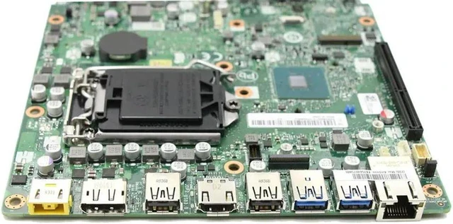 Alt view image 2 of 4 - M-ATX Tiny Workstation Motherboard Replacement for Lenovo ThinkCentre M720q M920q Mini PC, Board IQ3X0IL NM-B551 PN 01LM294, LGA1151 DDR4 B360 Mainboard, 100% Fully Tested Working Logic Board, Spare R