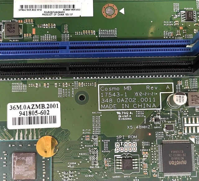 Alt view image 2 of 4 - AIO Motherboard Replacement for HP 290-A AIO PC PN 941805-002 941805-502 for 290-A0035Z, 100% Fully Tested Working Integrated Mainboard, Spare Repair Part for HP 290-A Series AIO Boot, Display, Networ
