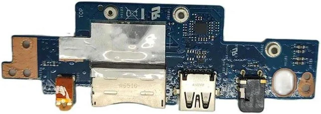 Main image of Laptop USB Audio IO Board Replacement Repair Part for ASUS ZenBook UX560 UX560UX UX534 Q534 Notebook, Side USB Audio Interface Circuit Board, 100% Fully Tested Working Spare Component for Broken Audio