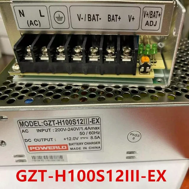 Alt view image 2 of 2 - 12V 8.5A 100W Switching Power Supply Replacement for POWERLD Model GZT-H100S12III-EX, Stable Regulated AC-DC Power Adapter, 100% Fully Tested Spare Repair Part for Equipment No Power Intermittent Shut