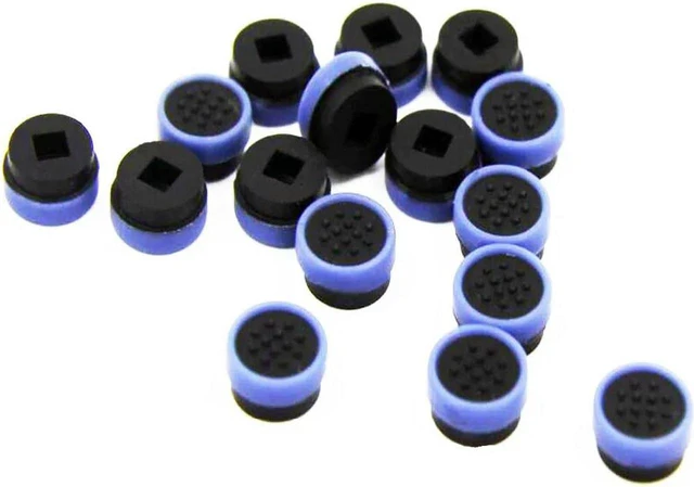 Main image of 10pcs/lot Laptop TrackPoint Rubber Cap Replacement for Dell Latitude E6400 E6410 Notebook, Pointing Stick Mouse Rubber Dome Cover, 100% Fully Tested Spare Repair Part for Worn Faded Slippery Trackpoin