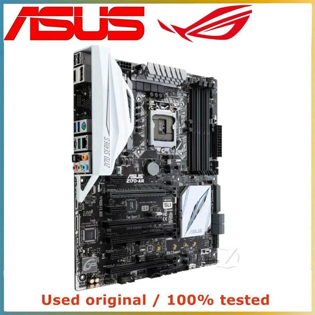 Alt view image 3 of 4 - Gaming Motherboard Z170-AR, LGA1150 Socket for Intel 6th 7th Gen CPU, 4 DDR4 Slots Max 64GB, M.2 NVMe PCIe 3.0 X16 Slot, Stable Power Mainboard, 100% Fully Tested Spare Repair Part for Desktop Gaming