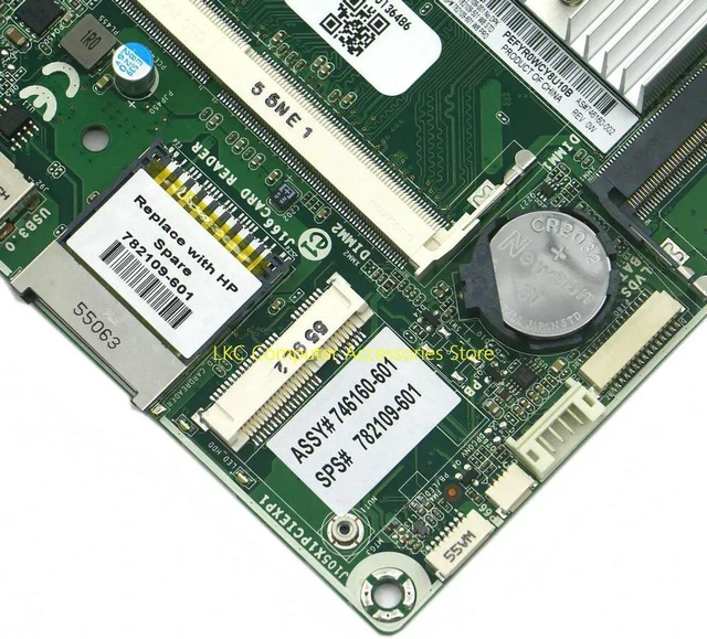 Alt view image 2 of 4 - HP 18-4000 All-in-One Desktop Motherboard PN 782109-601 746160-002 746160-601, Onboard Intel J2900 CPU AIO Mainboard, 100% Fully Tested Working Logic Board, Spare Repair Part for 18-4000 AIO PC Boot D