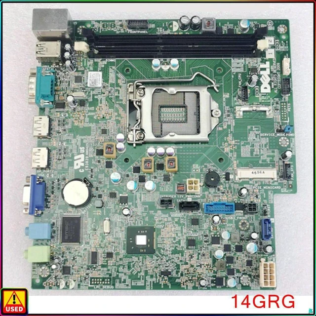 Main image of Desktop USFF Motherboard Replacement for Dell OptiPlex 9020 USFF, Part Numbers 423CV 14GRG Y43VF KC9NP, Fully Tested Working Mainboard