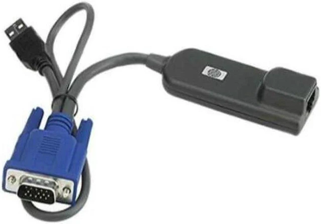Main image of AF628A USB Interface Adapter Replacement for KVM Console, PN 748740-001 KVM Switch USB Converter Adapter, Stable Signal Transmission for Server Room KVM System Repair
