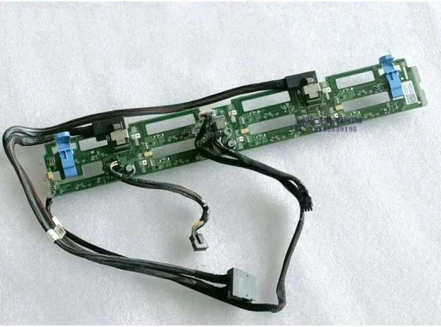 Main image of 3.5 Inch 8-Bay Hard Drive Backplane Replacement for PowerEdge R720 Server, PN 0RVVMP RVVMP CN-0RVVMP, SAS SATA HDD Backplane Board, Fully Tested for Server Storage Repair