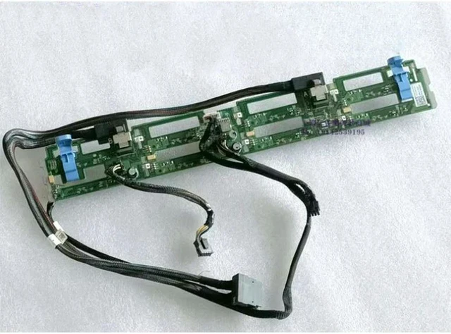 Alt view image 2 of 2 - 3.5 Inch 8-Bay Hard Drive Backplane Replacement for PowerEdge R720 Server, PN 0RVVMP RVVMP CN-0RVVMP, SAS SATA HDD Backplane Board, Fully Tested for Server Storage Repair