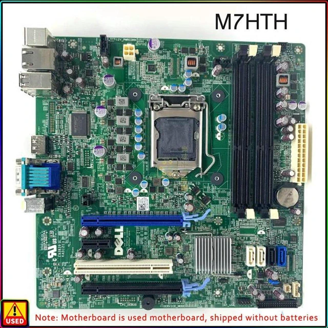 Main image of H67 Desktop Motherboard Replacement for Optiplex T1600, PN M7HTH 0M7HTH, LGA1155 Socket Dual Channel DDR3 Mainboard, 100% Fully Tested for Desktop Repair Upgrade