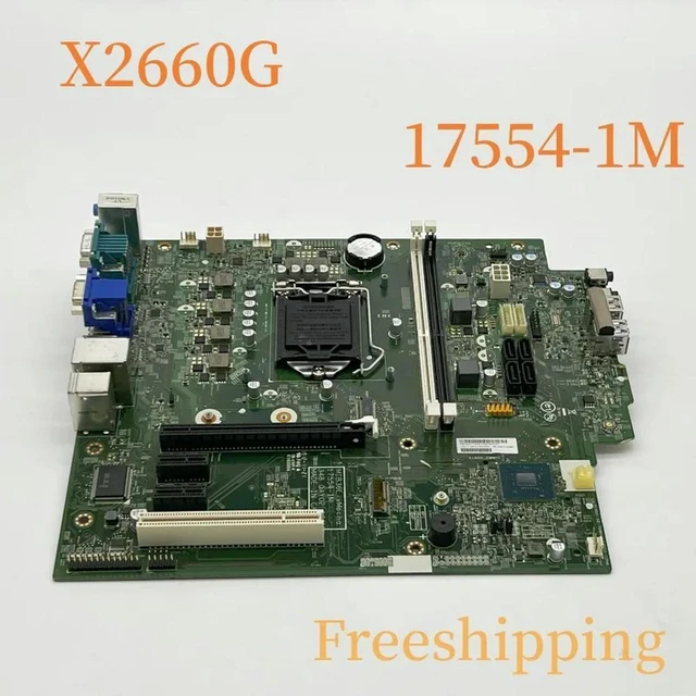 Alt view image 4 of 4 - 17554-1M Laptop Motherboard Replacement for X2660G, PN MIB36L-vMocha 348.0AY02.001M Mainboard, 100% Fully Tested for Notebook Repair