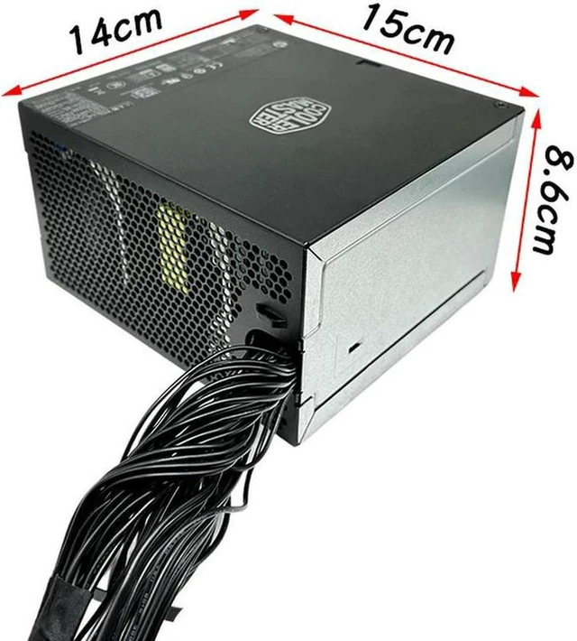 Main image of 500W Desktop Power Supply Replacement PSU PN PS-4501-2 L84091-001, Stable Output Power Unit, 100% Fully Tested for Desktop PC Repair and Hardware Upgrade