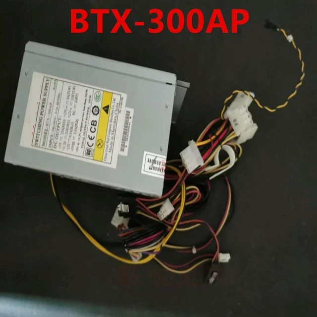Main image of 300W BTX Form Factor Switching Power Supply Replacement PSU BTX-300AP for Desktop PC, Stable Voltage Output, 100% Fully Tested for Computer Maintenance and Hardware Replacement