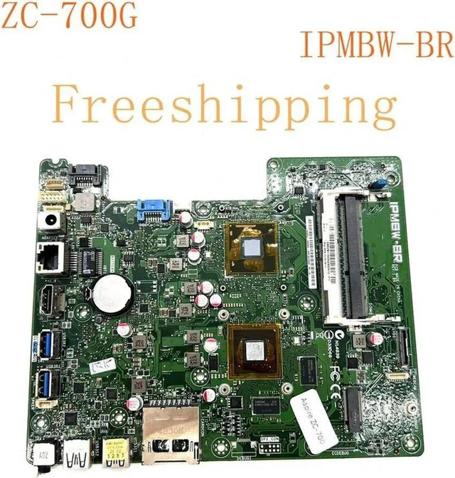 Alt view image 2 of 4 - IPMBW-BR AIO Motherboard Replacement for ZC-700 ZC-700G All-in-One PC, PN DBSZB11003 Mainboard, 100% Fully Tested for Desktop AIO Repair