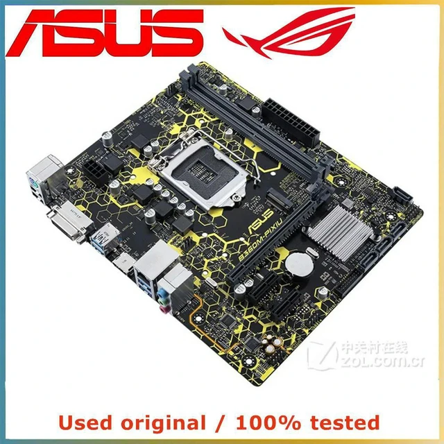 Alt view image 3 of 4 - B360M-PIXIU Micro ATX Desktop Motherboard Intel B360 Chipset LGA1151 Socket, DDR4 Up to 32GB, SATA III PCIe 3.0 X16 Mainboard, 100% Fully Tested for Office PC Repair and Hardware Upgrade