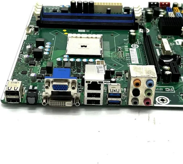Alt view image 3 of 4 - 716188-001 Desktop Motherboard Replacement for P6-2317C, PN MS-7778 VER:1.0 717067-501 717067-601 Mainboard, 100% Fully Tested for Desktop PC Repair
