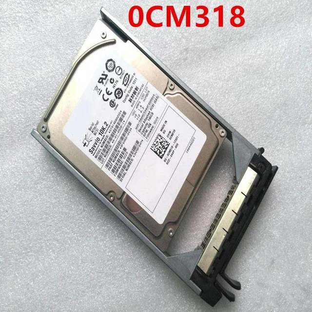 Main image of 146GB 2.5" SAS 6Gb/s 10K RPM 16MB Cache Server Hard Drive Replacement, PN 0CM318 ST9146802SS Internal SAS HDD, 100% Fully Tested for Server Storage Array Repair