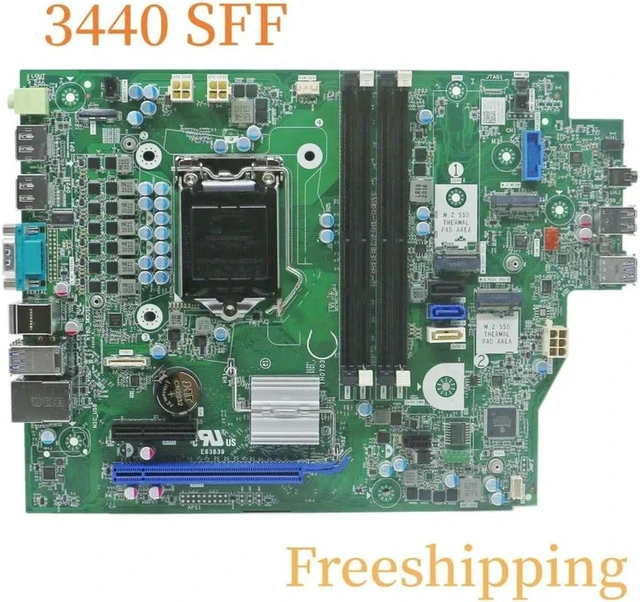 Alt view image 2 of 4 - Precision 3440 SFF Workstation Motherboard, PN CN-0X4N41 0X4N41 X4N41, Intel W480 Chipset LGA1200 Socket DDR4 Mainboard, 100% Fully Tested for Business Workstation Repair & Upgrade