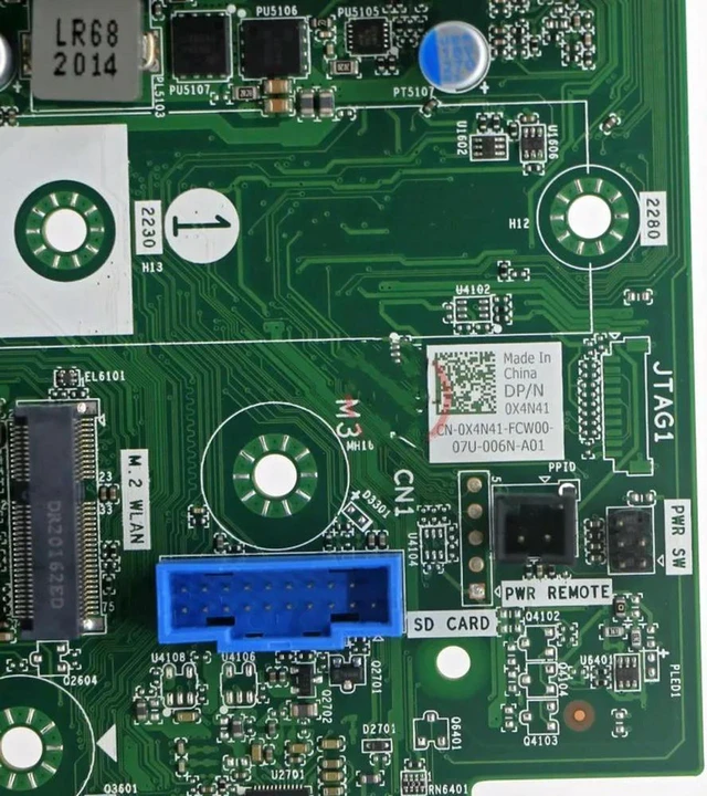 Alt view image 3 of 4 - Precision 3440 SFF Workstation Motherboard, PN CN-0X4N41 0X4N41 X4N41, Intel W480 Chipset LGA1200 Socket DDR4 Mainboard, 100% Fully Tested for Business Workstation Repair & Upgrade