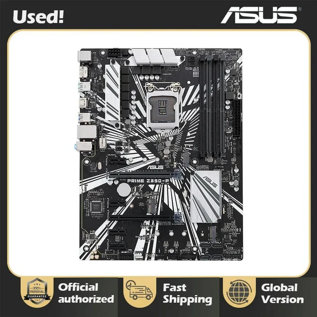 Alt view image 3 of 4 - ASUS Prime Z390-P ATX Mining Motherboard, LGA1151 for 8th & 9th Gen Intel Core CPUs, DDR4 Up to 64GB, 6 PCIe Slots with Above 4G Decoding, 100% Fully Tested for Crypto Mining & Desktop Upgrade