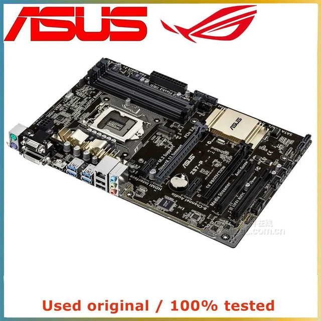 Alt view image 4 of 4 - Z97-P ATX Desktop Motherboard Intel Z97 Chipset LGA1150 Socket, DDR3 Up to 32GB, SATA III PCIe 3.0 X16 Mainboard, 100% Fully Tested for Desktop PC Repair and Hardware Upgrade