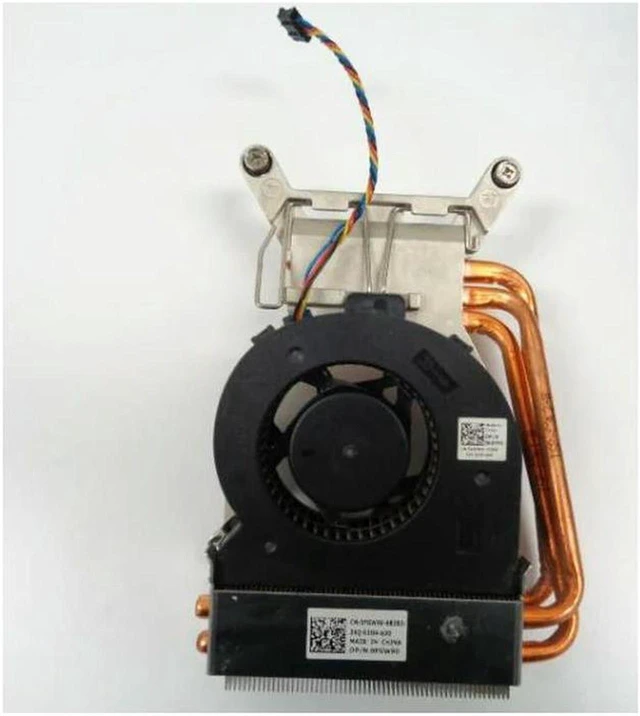 Main image of OptiPlex 790 990 7010 9010 9020 USFF CPU Heatsink Fan Assembly, PN 0K6YMY CN-0FGW90, Foxconn PVB080G12H Turbo Cooling Module, 100% Fully Tested for Ultra Small Form Factor Desktop Repair