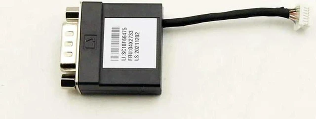 Main image of 50mm COM2 Serial Port Cable FRU PN 04X2733, for ThinkCentre M900 M600 M700 M900X M715Q M710Q M720Q M910Q M910X M920Q M920X Tiny Desktop, COM2 Expansion Cable with Level Shift, 100% Fully Tested for Ti