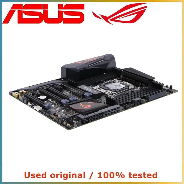 Alt view image 3 of 4 - ASUS ROG Strix X99 Gaming ATX Motherboard LGA2011-3 Socket, Intel X97 Chipset, DDR4 Up to 64GB, SATA III PCIe 3.0 X16 Mainboard for Desktop PC Hardware Repair and Upgrade, 100% Fully Tested Working