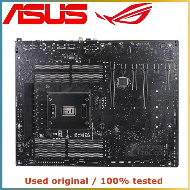 Alt view image 4 of 4 - ASUS ROG Strix X99 Gaming ATX Motherboard LGA2011-3 Socket, Intel X97 Chipset, DDR4 Up to 64GB, SATA III PCIe 3.0 X16 Mainboard for Desktop PC Hardware Repair and Upgrade, 100% Fully Tested Working