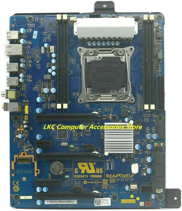 Alt view image 3 of 4 - Alienware Area 51 R2 A51 Custom ATX Gaming Motherboard PN CN-0FRTKJ 0FRTKJ FRTKJ CN-0XJKKD 0XJKKD XJKKD, Board MS-7862 Intel X99 LGA2011-3 DDR4 Mainboard, 100% Fully Tested for Alienware Gaming Deskto