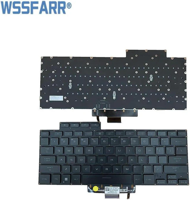 Main image of US Layout Black Backlit Keyboard for ASUS ROG Zephyrus G15 GA503 Series & G16 GU603 Series Gaming Laptop, 100% Fully Tested for Notebook Repair