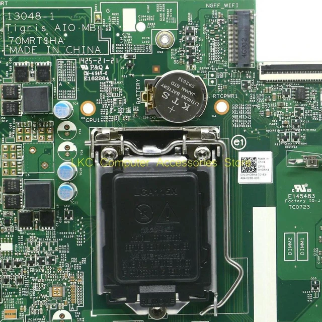 Alt view image 3 of 4 - Dell Inspiron 20 3048 AIO All-in-One Motherboard PN CN-0HD5K4 0HD5K4 HD5K4, Board Number 13048-1 E145483, Intel H81 LGA1150 DDR3 Mainboard, 100% Fully Tested for AIO PC Repair