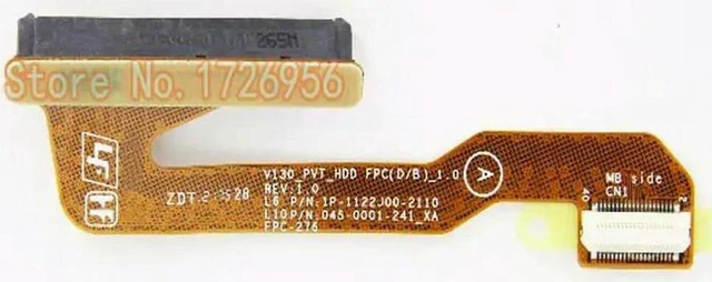 Main image of SATA HDD SSD Connector Flex Cable for Sony VAIO VPC-SVS15, Compatible with SVS151A11T SVS15128CC Laptop, PN V130_PVT_HDD 1P-1122J00-2110 045-0001-241_XA FPC-276, 100% Fully Tested for Notebook Storage