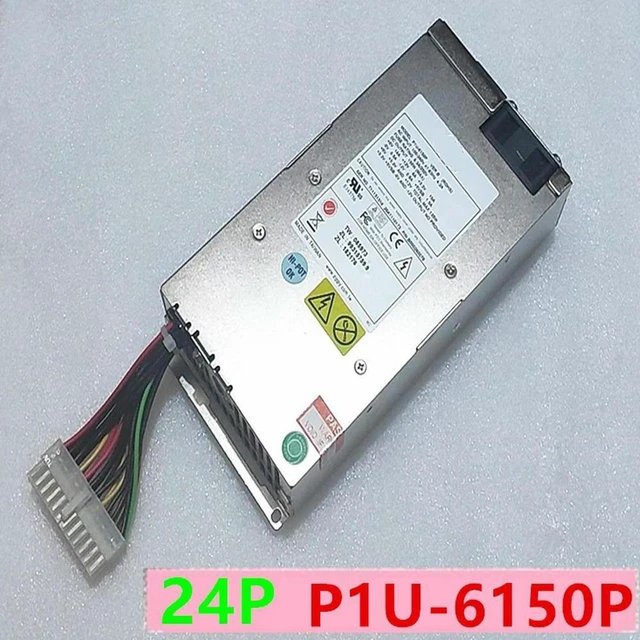 Main image of EMACS 1U 150W Switching Power Supply PN P1U-6150P, 24Pin Main Connector, 100% Fully Tested for Industrial Server & IPC Repair