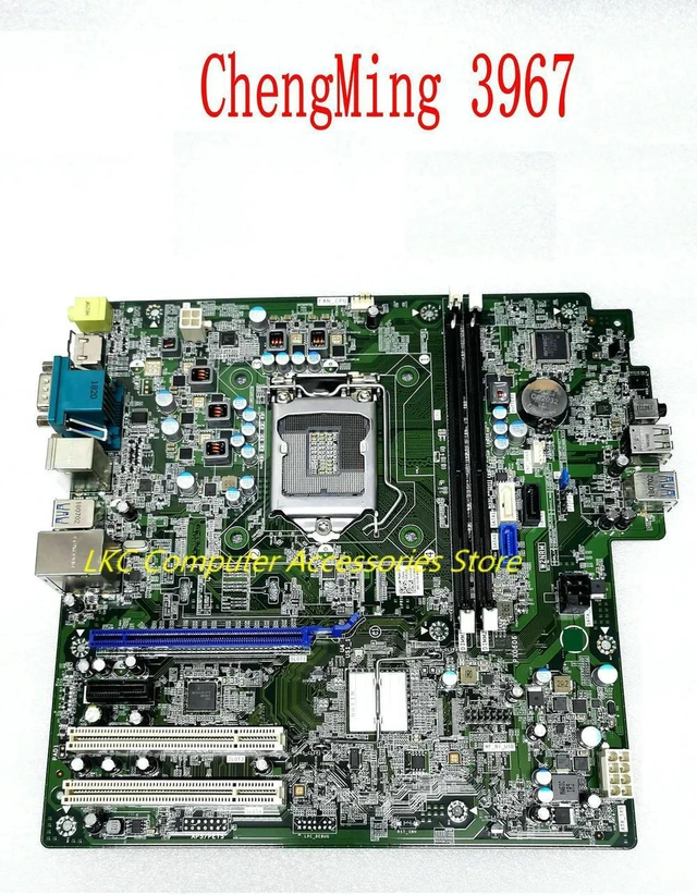 Alt view image 3 of 4 - Dell Chengming 3967 Tower Desktop Motherboard PN CN-0101XX 0101XX 101XX, Board PHTCM TCR49, Intel H110 Chipset LGA1151 DDR4 Mainboard, 100% Fully Tested for Business Desktop Repair