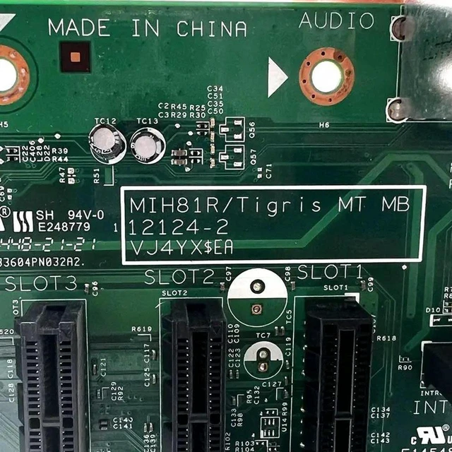 Alt view image 3 of 4 - Dell OptiPlex 3020 MT Motherboard PN CN-040DDP 040DDP 40DDP, Board MIH81R / Tigris, Board ID 12124-2, Intel H81 LGA1150 DDR3 Mainboard, 100% Fully Tested for Business Desktop Repair