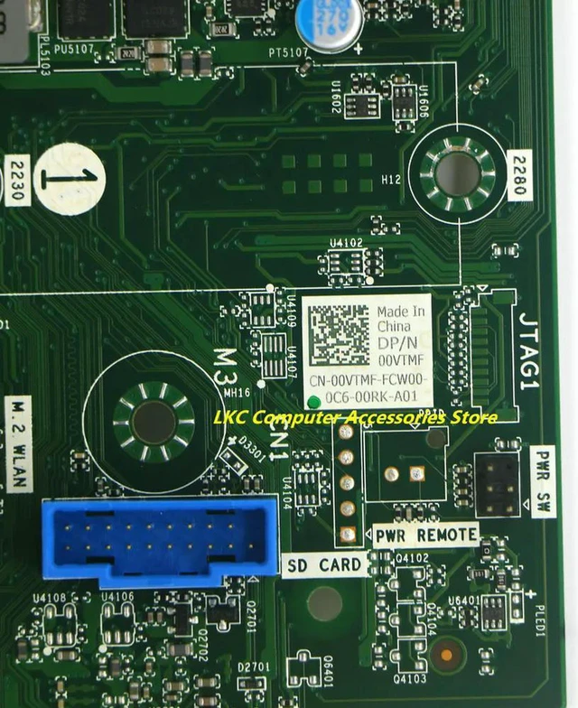 Alt view image 3 of 4 - Dell OptiPlex 5080 SFF Desktop Motherboard 0VTMF 00VTMF CN-00VTMF HD34C RZ0624, LGA1200 Socket DDR4 Small Form Factor Mainboard Fully Tested Replacement