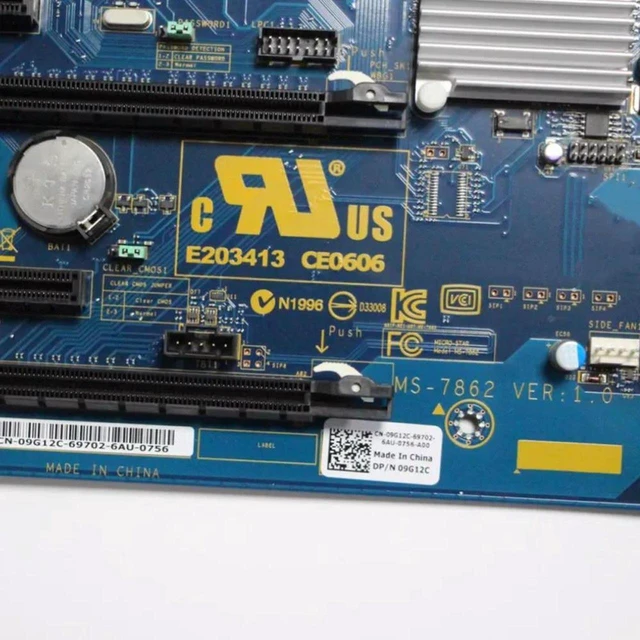 Main image of Alienware Area 51 R2 Motherboard MS-7862, Intel X99 Chipset LGA2011-3 Socket DDR4 Mainboard for Intel Core i7-5820K, i7-5930K, i7-5960X Processors, Part Number CN-09G12C 09G12C 9G12C 0FRTKJ FRTKJ, 100
