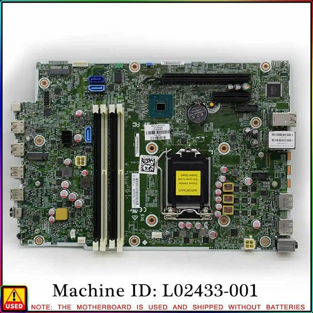 Main image of HP ProDesk 600 G4 SFF Motherboard, Intel Q370 Chipset LGA1151 Socket DDR4 Mainboard for 8th,9th Gen Intel Core, Pentium Gold and Celeron Processors, Part Number L05338-001 L05338-601 L02433-001, 4×DDR