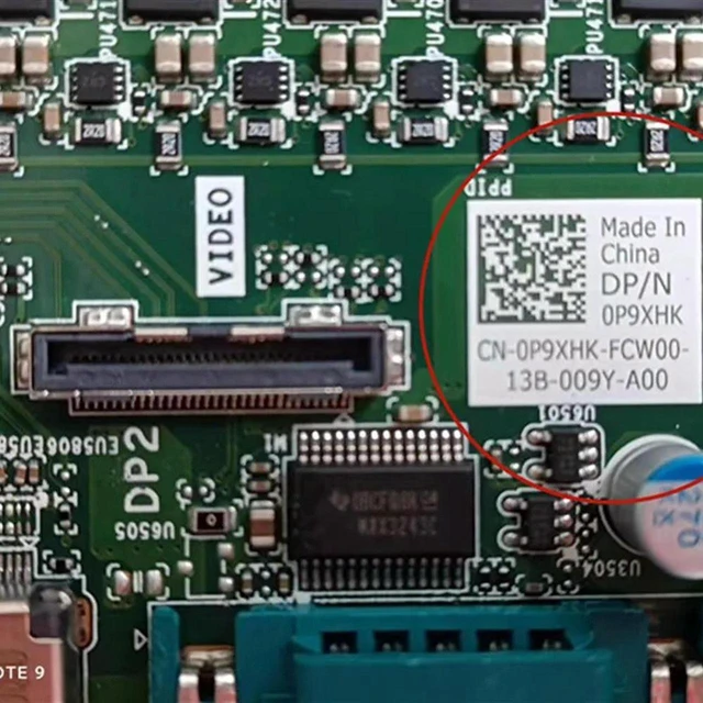 Alt view image 4 of 4 - Dell OptiPlex 7090 MT Motherboard, Intel Q570 Chipset LGA1200 Socket DDR4 Mainboard for 10th and 11th Gen Intel Core, Pentium Gold and Celeron Processors, Part Number CN-0P9XHK 0P9XHK P9XHK, 4×DDR4 UD