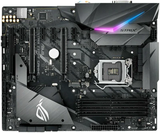 Alt view image 4 of 4 - ASUS ROG STRIX Z370-F GAMING ATX Motherboard, Intel Z370 Chipset LGA1151 Socket DDR4 Mainboard for 8th and 9th Gen Intel Core i3/i5/i7, Pentium Gold and Celeron Processors, Dual M.2 PCIe 3.0 x4 Slots,