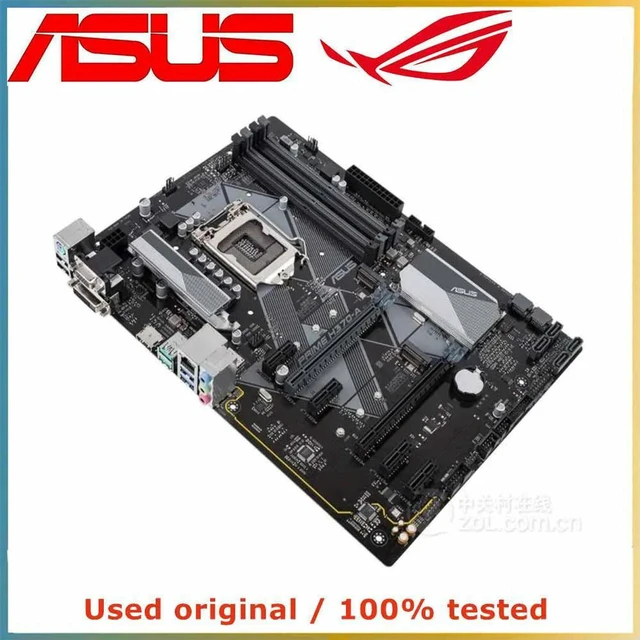 Alt view image 2 of 4 - ASUS PRIME H370-A ATX Motherboard, Intel H370 Chipset LGA1151 Socket DDR4 Mainboard for 8th and 9th Gen Intel Core i3/i5/i7, Pentium Gold and Celeron Processors, 4×DDR4 DIMM Dual Channel Max 64GB, PCI