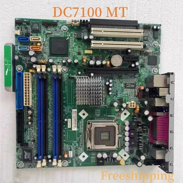 Alt view image 2 of 2 - HP Compaq dc7100 dx6100 MT Motherboard, Intel 915G Chipset LGA775 Socket DDR Mainboard for Pentium 4, Celeron D Processors, Part Number 365865-001 365864-001, 4×DDR DIMM Dual Channel Max 4GB, PCI-E x1