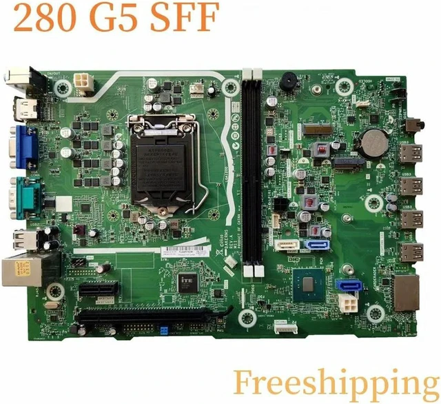 Alt view image 3 of 4 - HP 280 G5 SFF Business Desktop Motherboard, Intel B460 Chipset LGA1200 Socket DDR4 Mainboard for 10th Gen Intel Core i3/i5/i7, Pentium Gold and Celeron Processors, Part Number L90451-001 L75365-002 L9
