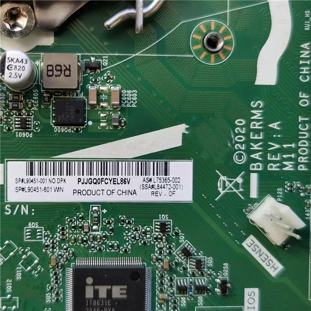 Main image of HP 280 G5 SFF Business Desktop Motherboard, Intel B460 Chipset LGA1200 Socket DDR4 Mainboard for 10th Gen Intel Core i3/i5/i7, Pentium Gold and Celeron Processors, Part Number L90451-001 L75365-002 L9