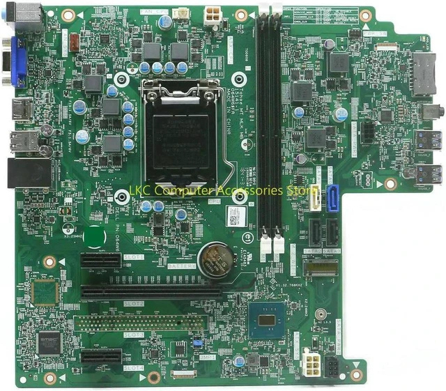 Main image of Dell Vostro 3667 3668 MT Custom H110 Motherboard, Part Number VFD52 0VFD52 CN-0VFD52, PCB 15141-1, LGA1151 Socket DDR4 Mainboard for 6th & 7th Gen Intel Core i3/i5/i7, Pentium, Celeron Processors, 2×D