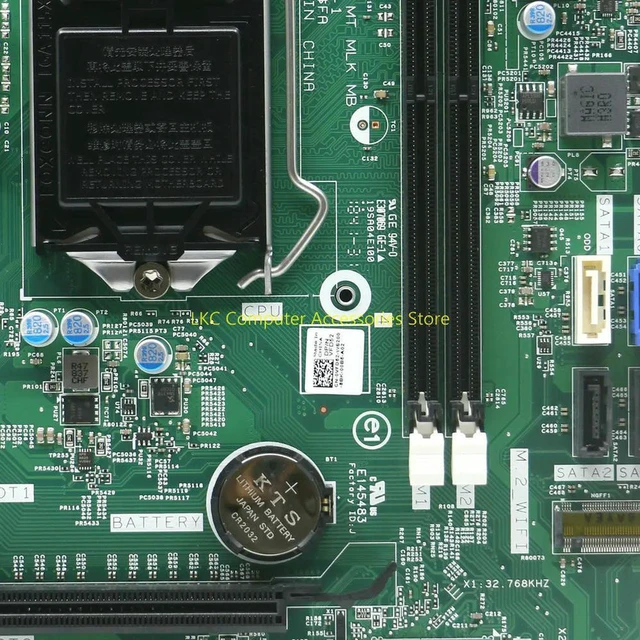 Alt view image 4 of 4 - Dell Vostro 3667 3668 MT Custom H110 Motherboard, Part Number VFD52 0VFD52 CN-0VFD52, PCB 15141-1, LGA1151 Socket DDR4 Mainboard for 6th & 7th Gen Intel Core i3/i5/i7, Pentium, Celeron Processors, 2×D
