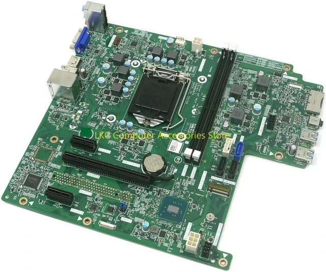 Alt view image 3 of 4 - Dell Vostro 3667 3668 MT Custom H110 Motherboard, Part Number VFD52 0VFD52 CN-0VFD52, PCB 15141-1, LGA1151 Socket DDR4 Mainboard for 6th & 7th Gen Intel Core i3/i5/i7, Pentium, Celeron Processors, 2×D