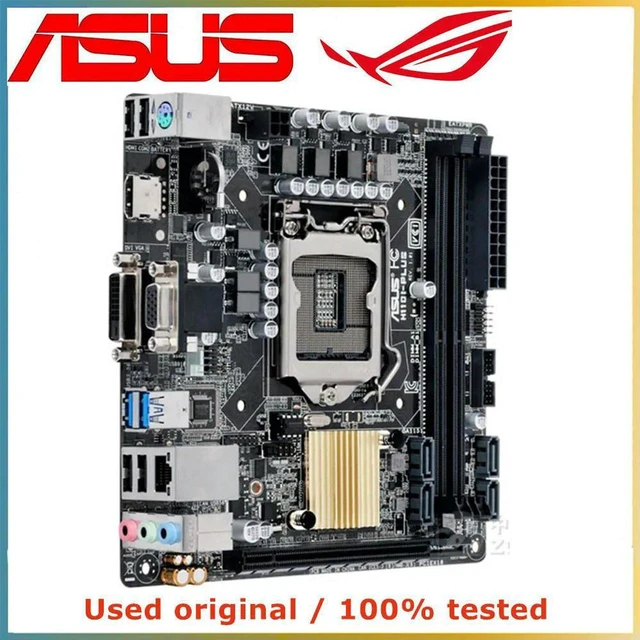Alt view image 2 of 4 - ASUS PRIME H110I-PLUS Mini ITX Motherboard, Intel H110 Chipset LGA1151 Socket DDR4 Mainboard for 6th Gen Intel Core i3/i5/i7, Pentium, Celeron Processors, 2×DDR4 DIMM Dual Channel Max 32GB, 1×PCIe 3.0
